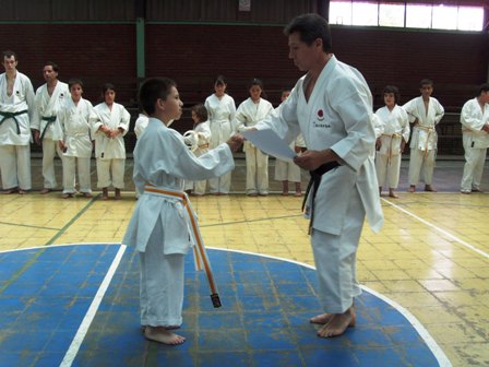 Fachada o entrenamiento en Gimnasio Dragones de la Reina